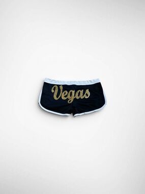Miami Style Y2K McBling “Vegas” Bedazzled Dolphin Shorts